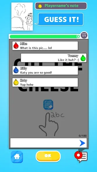 Online Telephone Game - TELPIC МОД/Взлом [Все открыто, Дополнительные деньги и Меню MOD] Screenshot 5