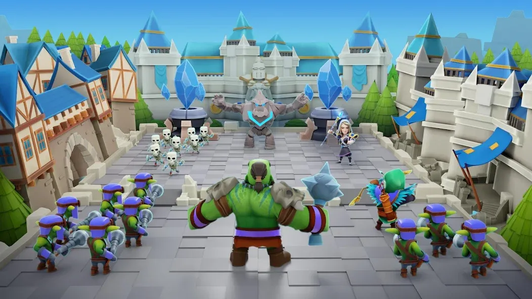 Clash of Wizards (Клаш оф Уизардс) МОД/Взлом [Много денег, Монет и Все открыто] Screenshot 1