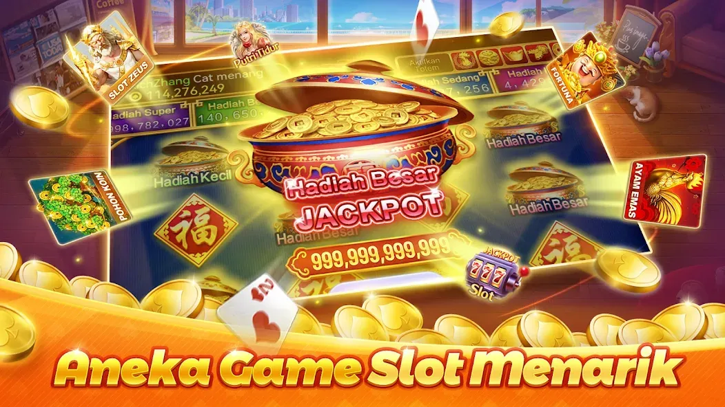 Poker Texas Boyaa (Покер Техас Бояа) МОД/Взлом [Меню, Бесконечные монеты и Открытые уровни] Screenshot 3