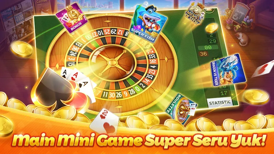 Poker Texas Boyaa (Покер Техас Бояа) МОД/Взлом [Меню, Бесконечные монеты и Открытые уровни] Screenshot 5