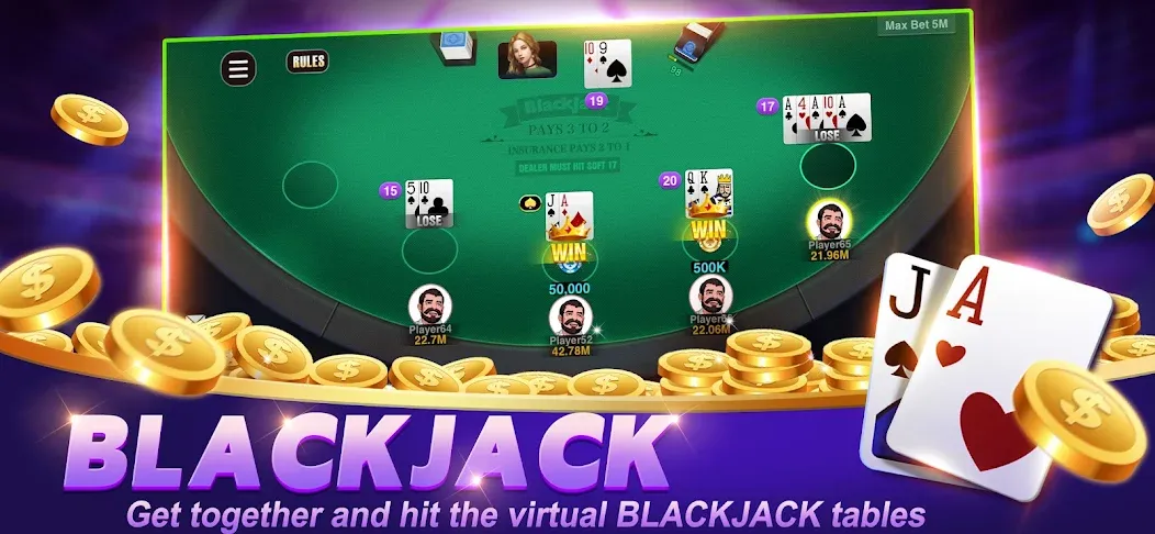 Happy Poker Slots (Хэппи Покер Слоты) МОД/Взлом [Деньги, Монеты и Меню MOD] Screenshot 5