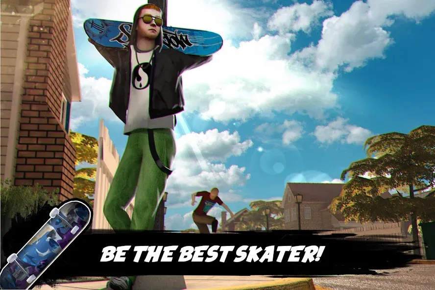 True Skateboarding Ride Style МОД/Взлом [Все открыто, Дополнительные деньги и Меню MOD] Screenshot 2
