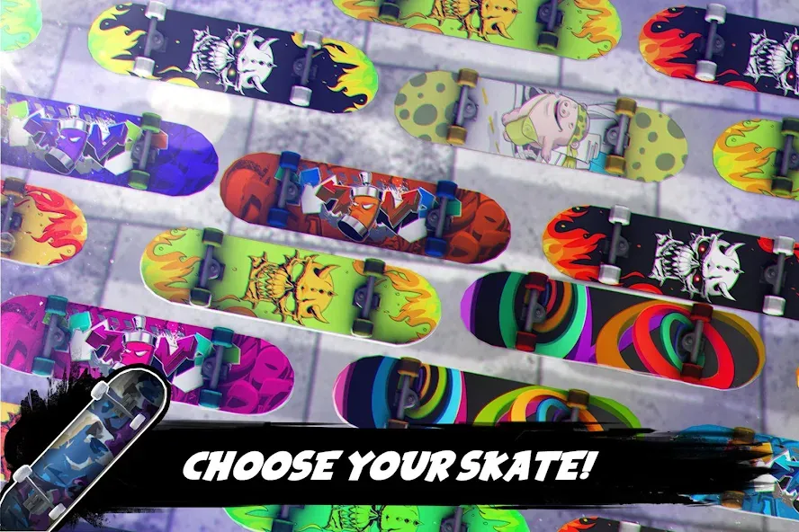 True Skateboarding Ride Style МОД/Взлом [Все открыто, Дополнительные деньги и Меню MOD] Screenshot 3