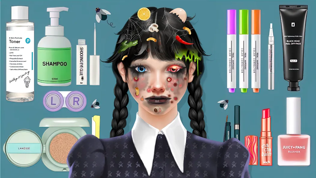 ASMR Doctor Makeup Salon games (АСМР) МОД/Взлом [Меню, Бесконечные монеты и Открытые уровни] Screenshot 1