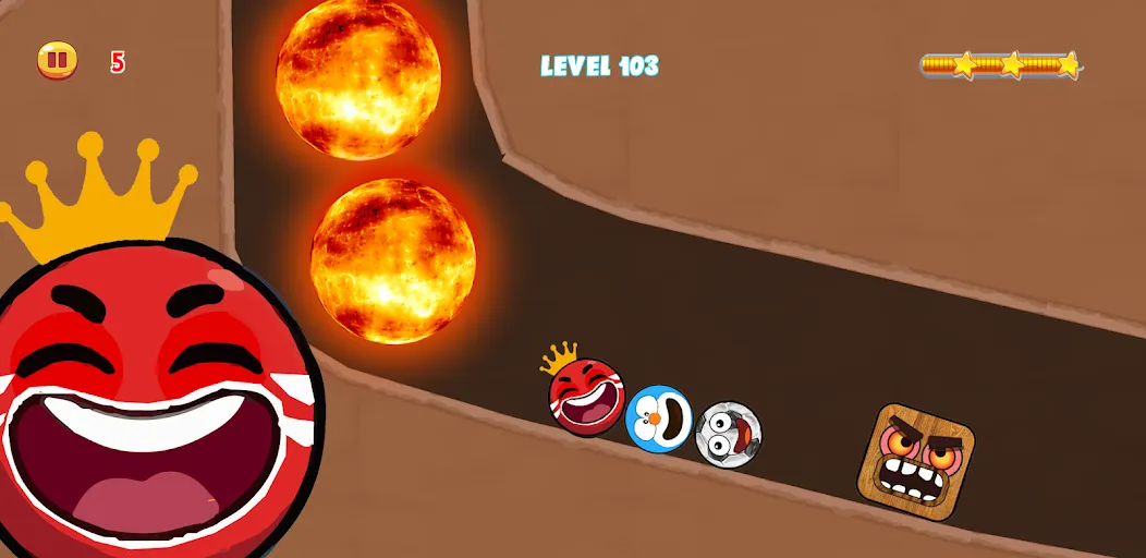 Red Hero 4 - red bounce ball 5 МОД/Взлом [Все открыто, Дополнительные деньги и Меню MOD] Screenshot 2