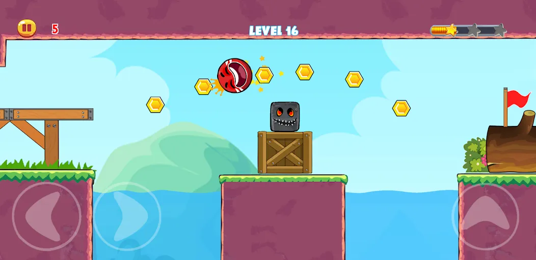 Red Hero 4 - red bounce ball 5 МОД/Взлом [Все открыто, Дополнительные деньги и Меню MOD] Screenshot 5