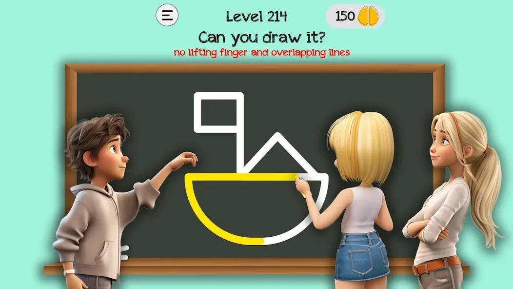 Braindom: Brain Games Test (Брейндом) МОД/Взлом [Много монет, Открытые уровни и Мега MOD] Screenshot 1