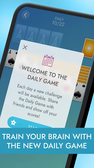 Solitaire: Classic Card Games (Солитер) МОД/Взлом [Деньги, Монеты и Меню MOD] Screenshot 1