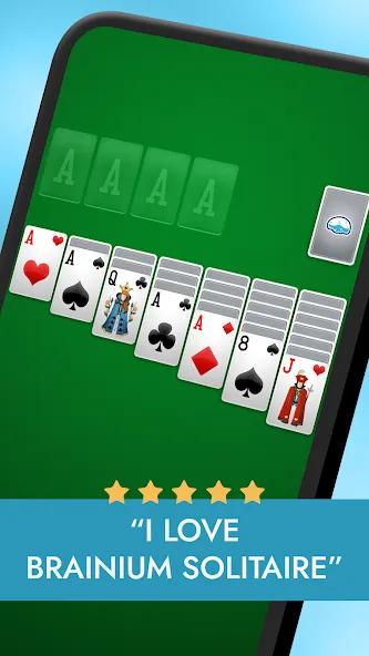 Solitaire: Classic Card Games (Солитер) МОД/Взлом [Деньги, Монеты и Меню MOD] Screenshot 2