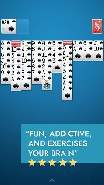 Spider Solitaire МОД/Взлом [Бесконечные деньги, Монеты и Мега MOD] Screenshot 2