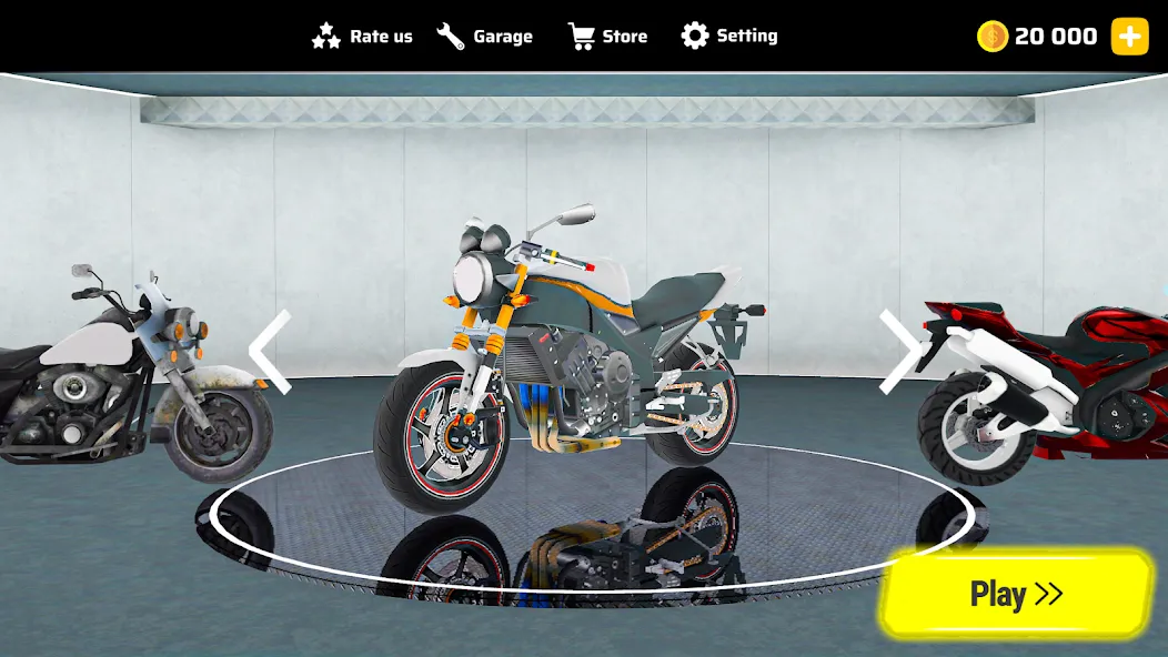 Moto Bike Race 3D Motorcycles МОД/Взлом [Много монет, Открытые уровни и Мега MOD] Screenshot 5