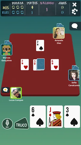 Truco Brasil - Truco online (Труко Бразиль) МОД/Взлом [Деньги, Монеты и Меню MOD] Screenshot 3