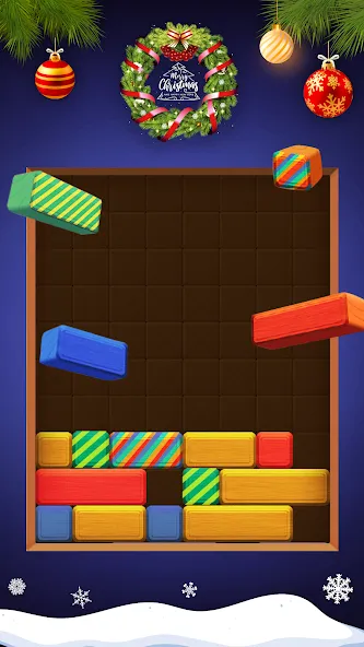 Falling Blocks: Sliding Puzzle (Фоллинг блоксы) МОД/Взлом [Меню, Бесконечные монеты и Открытые уровни] Screenshot 2