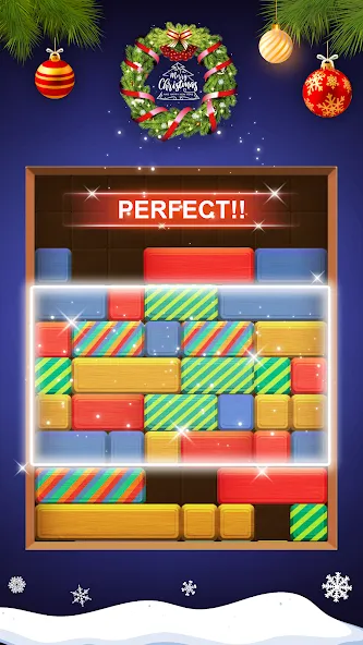 Falling Blocks: Sliding Puzzle (Фоллинг блоксы) МОД/Взлом [Меню, Бесконечные монеты и Открытые уровни] Screenshot 3
