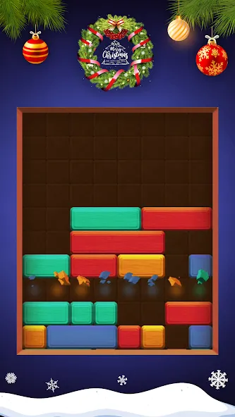 Falling Blocks: Sliding Puzzle (Фоллинг блоксы) МОД/Взлом [Меню, Бесконечные монеты и Открытые уровни] Screenshot 4