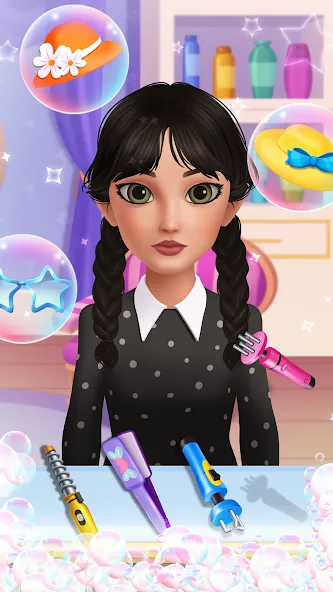 Hair Salon: Beauty Salon Game (Хэр Салон) МОД/Взлом [Много денег, Монет и Все открыто] Screenshot 3