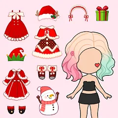 Скачать Взломанная Magic Princess: Dress Up Doll на андроид с модом на много денег и всё открыто бесплатно