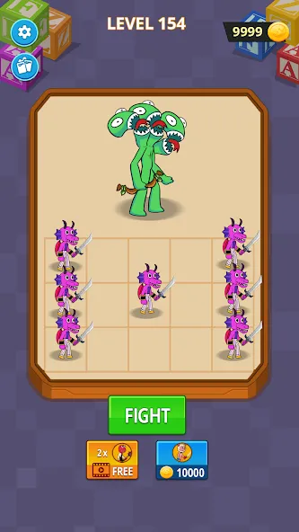 Merge Monster Friends (Мердж Рейнбоу Френд) МОД/Взлом [Все открыто, Дополнительные деньги и Меню MOD] Screenshot 2