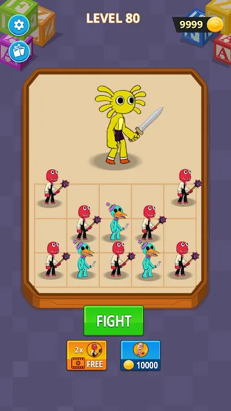 Merge Monster Friends (Мердж Рейнбоу Френд) МОД/Взлом [Все открыто, Дополнительные деньги и Меню MOD] Screenshot 5
