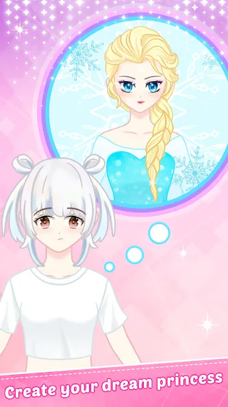 Princess Dress Up - Sweet Doll (Принцесса нарядиться) МОД/Взлом [Много денег, Монет и Все открыто] Screenshot 1