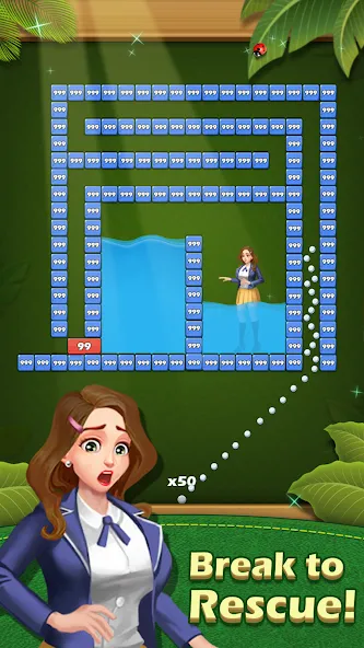 Breaker Fun - Rescue Adventure (Брейкер Фан) МОД/Взлом [Много денег, Монет и Все открыто] Screenshot 5