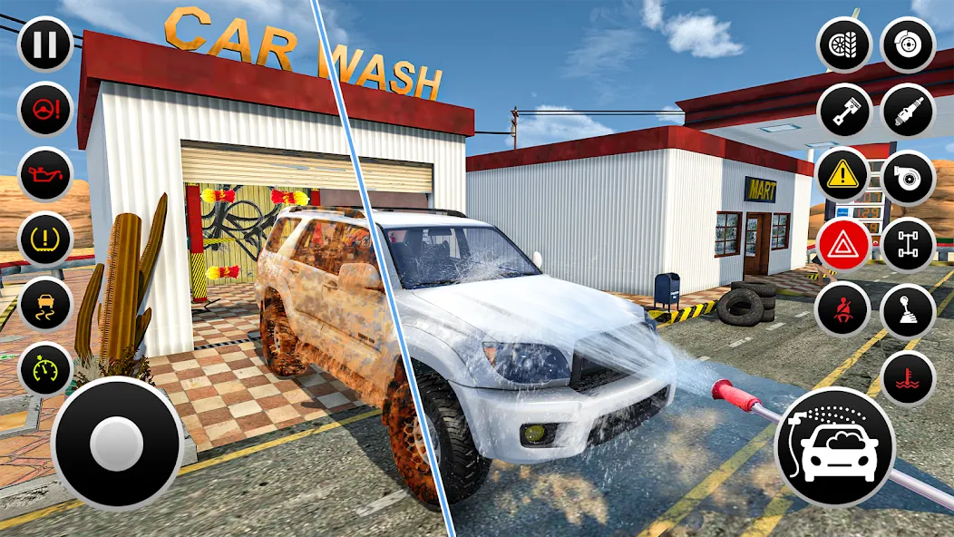 Gas Station Simulator Games МОД/Взлом [Меню, Бесконечные монеты и Открытые уровни] Screenshot 4