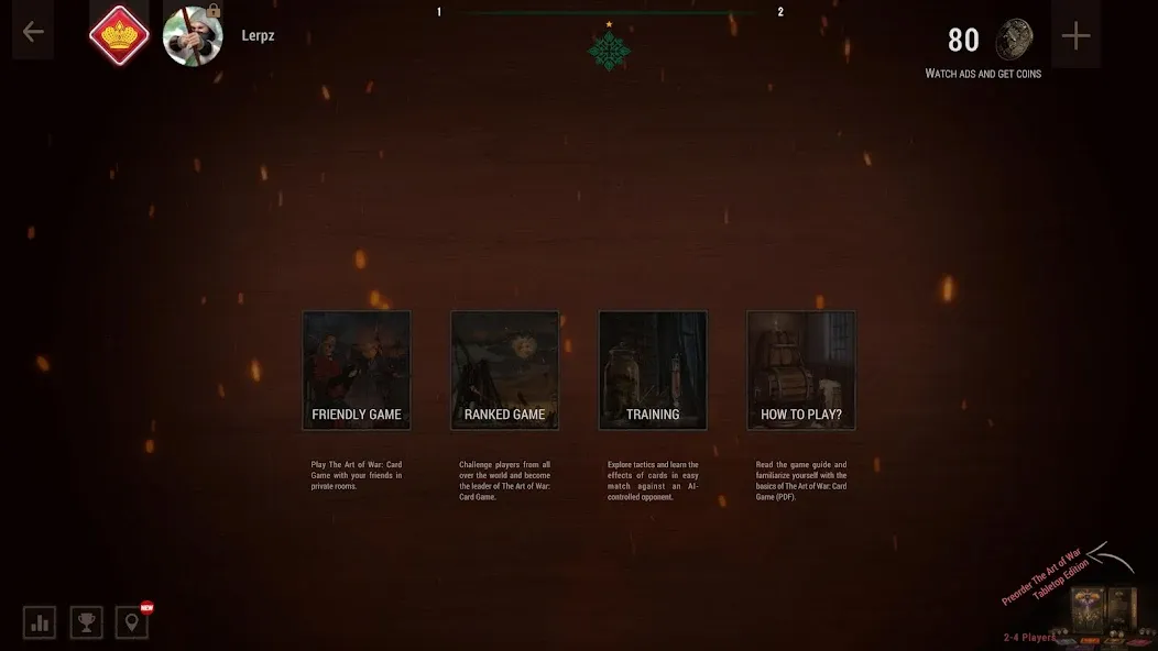 The Art of War: Card Game (Зе Арт оф Вор) МОД/Взлом [Много денег, Монет и Все открыто] Screenshot 1