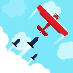 Скачать взломанную Go Plane rush! на Андроид - много денег