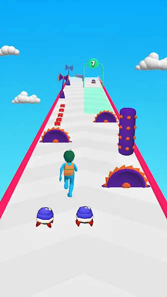 Merge Run Monster 3D Battle (Мердж Ран Покетмон 3Д Баттл) МОД/Взлом [Меню, Бесконечные монеты и Открытые уровни] Screenshot 2