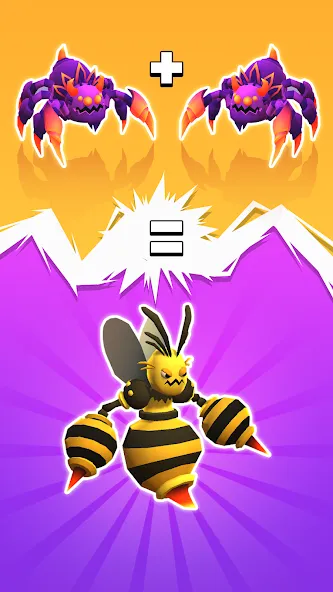 Merge Run Monster 3D Battle (Мердж Ран Покетмон 3Д Баттл) МОД/Взлом [Меню, Бесконечные монеты и Открытые уровни] Screenshot 3