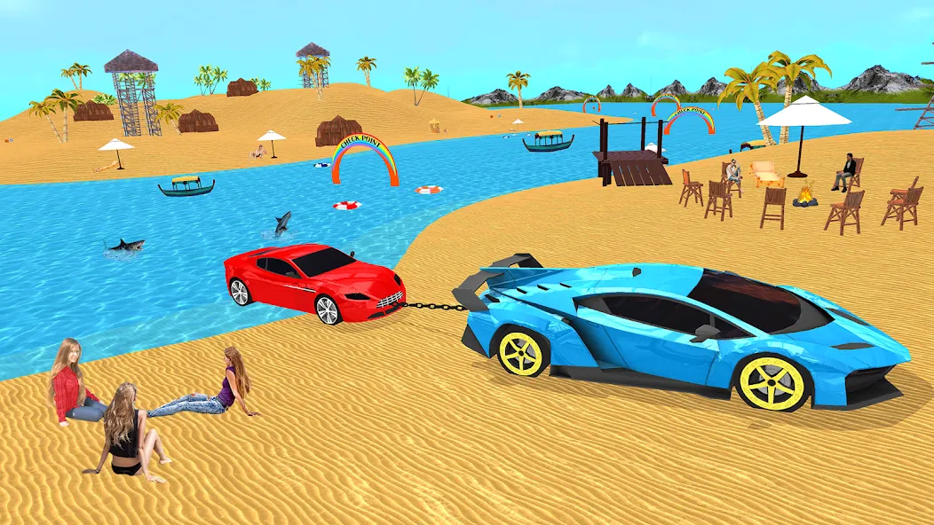 Street Car Parking: Car Games МОД/Взлом [Все открыто, Дополнительные деньги и Меню MOD] Screenshot 2