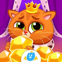 Скачать Взломанная Bubbu Jewels - Merge Puzzle на андроид с много денег