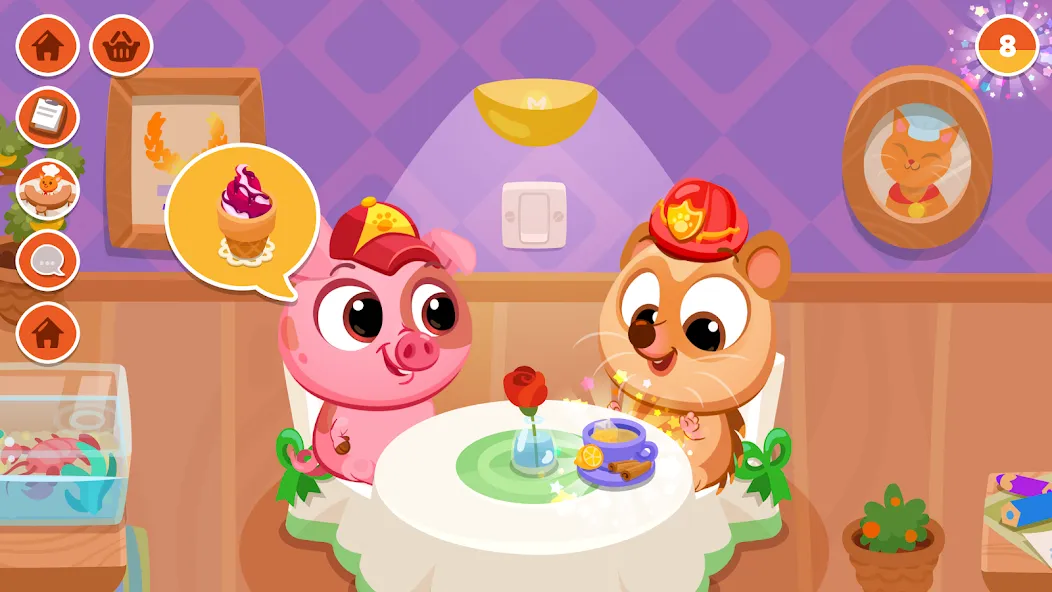 Bubbu Restaurant - My Cat Game (Буббу Ресторан) МОД/Взлом [Бесконечные деньги, Монеты и Мега MOD] Screenshot 4