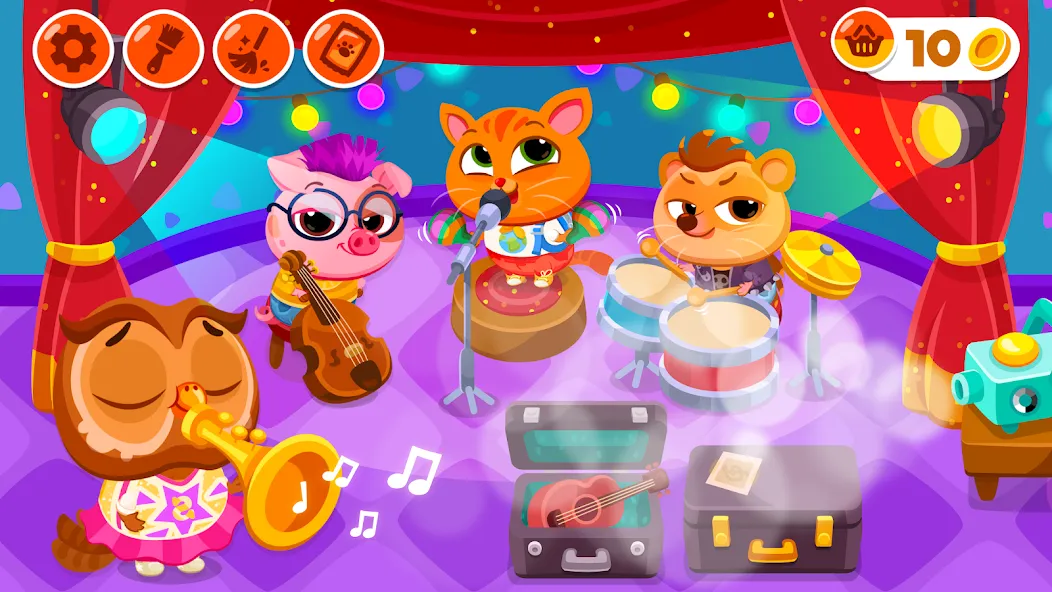 Bubbu School - My Virtual Pets (Буббу Скул) МОД/Взлом [Деньги, Монеты и Меню MOD] Screenshot 3