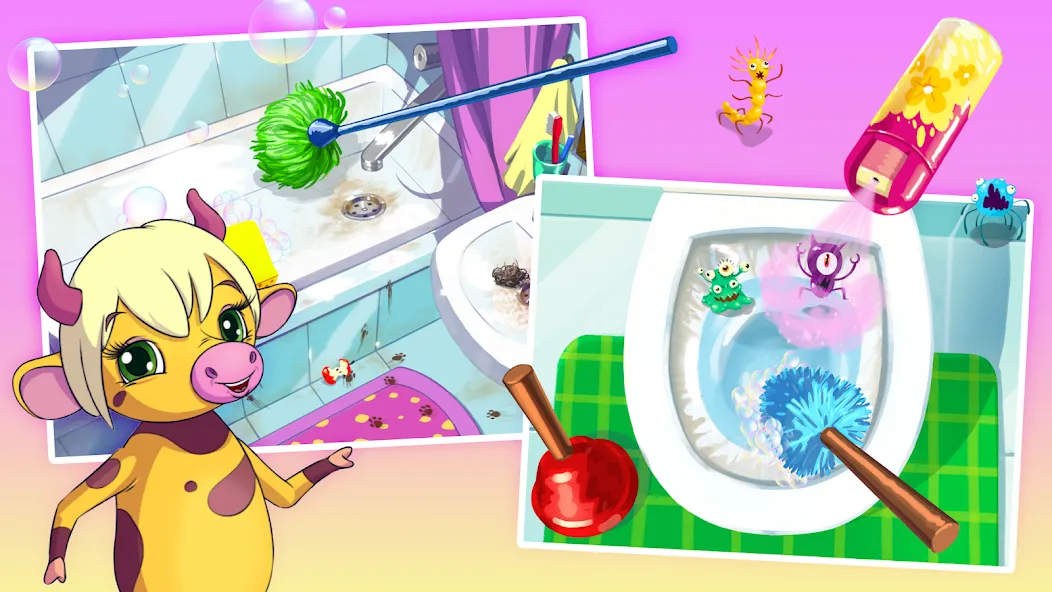 Clean Up Kids МОД/Взлом [Много денег, Монет и Все открыто] Screenshot 1