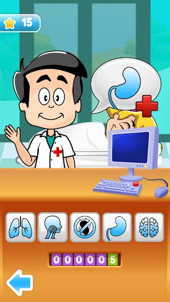 Doctor Kids 2 МОД/Взлом [Много монет, Открытые уровни и Мега MOD] Screenshot 2