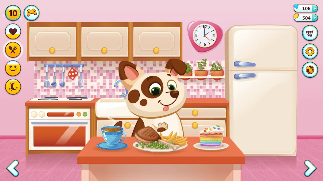 Duddu - My Virtual Pet Dog МОД/Взлом [Много монет, Открытые уровни и Мега MOD] Screenshot 3