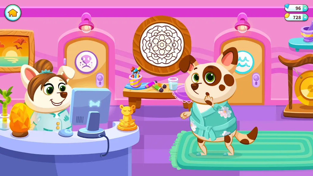 Duddu - My Virtual Pet Dog МОД/Взлом [Много монет, Открытые уровни и Мега MOD] Screenshot 5