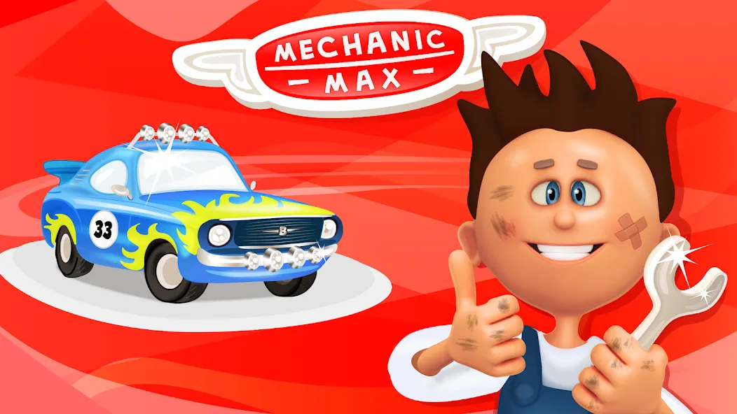 Mechanic Max - Kids Game МОД/Взлом [Меню, Бесконечные монеты и Открытые уровни] Screenshot 1