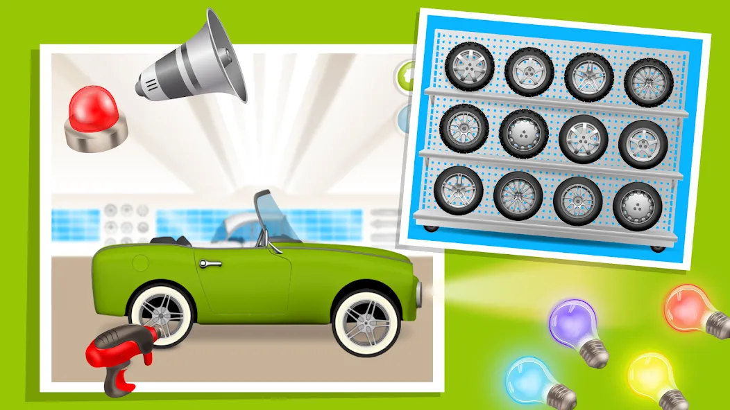 Mechanic Max - Kids Game МОД/Взлом [Меню, Бесконечные монеты и Открытые уровни] Screenshot 4