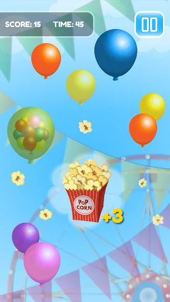 Pop Balloon Kids МОД/Взлом [Деньги, Монеты и Меню MOD] Screenshot 2