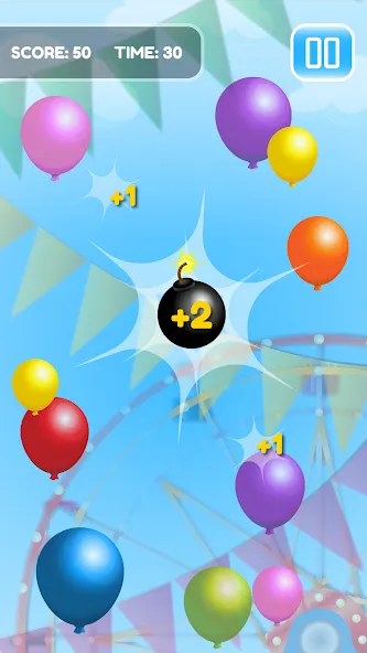 Pop Balloon Kids МОД/Взлом [Деньги, Монеты и Меню MOD] Screenshot 3