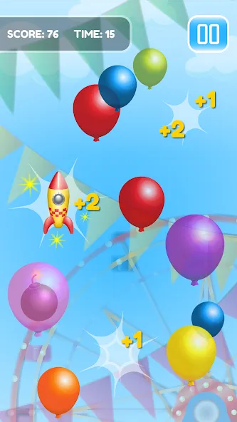 Pop Balloon Kids МОД/Взлом [Деньги, Монеты и Меню MOD] Screenshot 4