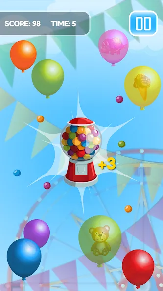 Pop Balloon Kids МОД/Взлом [Деньги, Монеты и Меню MOD] Screenshot 5