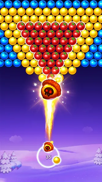 Bubble Shooter Splash (Бабл Шутер Сплэш) МОД/Взлом [Меню, Бесконечные монеты и Открытые уровни] Screenshot 5
