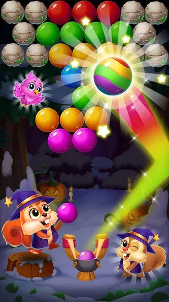 Bubble Shooter Rescue (Бабл Шутер Рескью) МОД/Взлом [Деньги, Монеты и Меню MOD] Screenshot 4