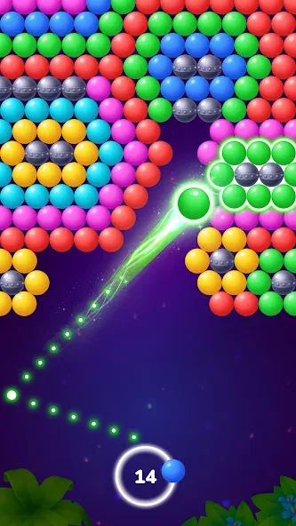 Bubble Shooter Tale: Ball Game (Бабл Шутер Тейл) МОД/Взлом [Деньги, Монеты и Меню MOD] Screenshot 3