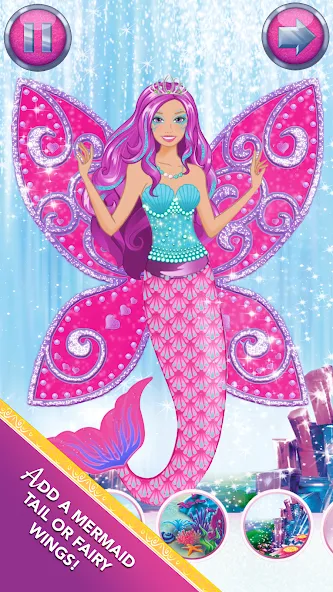 Barbie Magical Fashion МОД/Взлом [Все открыто, Дополнительные деньги и Меню MOD] Screenshot 4