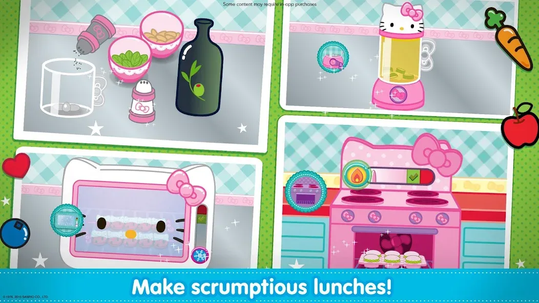 Hello Kitty Lunchbox МОД/Взлом [Много денег, Монет и Все открыто] Screenshot 2