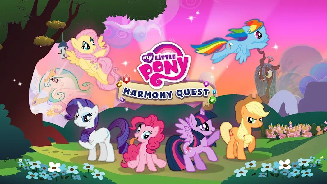 My Little Pony: Harmony Quest (Май Литл Пони) МОД/Взлом [Деньги, Монеты и Меню MOD] Screenshot 5
